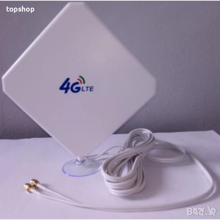 Нова Антена, 4G LTE /3G/2G 5dBi, SMA мъжки конектор, 2м кабел  , снимка 1