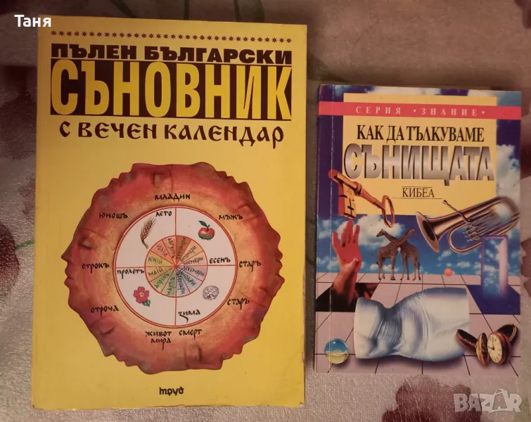 Колекция Сънища - Съновник и вечен календар и Тълкуване на сънищата, снимка 1