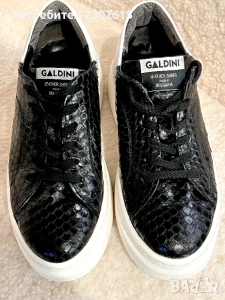 Дамски кецове от естествена кожа Galdini, снимка 1