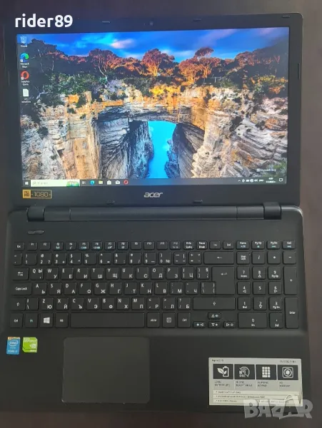 acer e5-572g - отлично състояние / i5 / nvidia , снимка 1