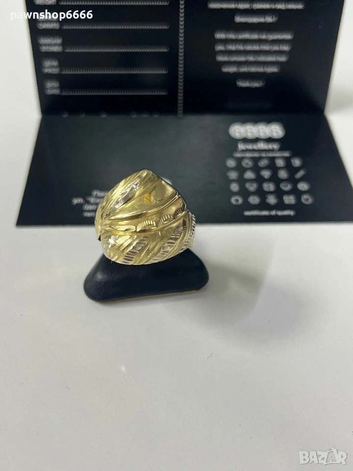 Златен пръстен 14К, снимка 1