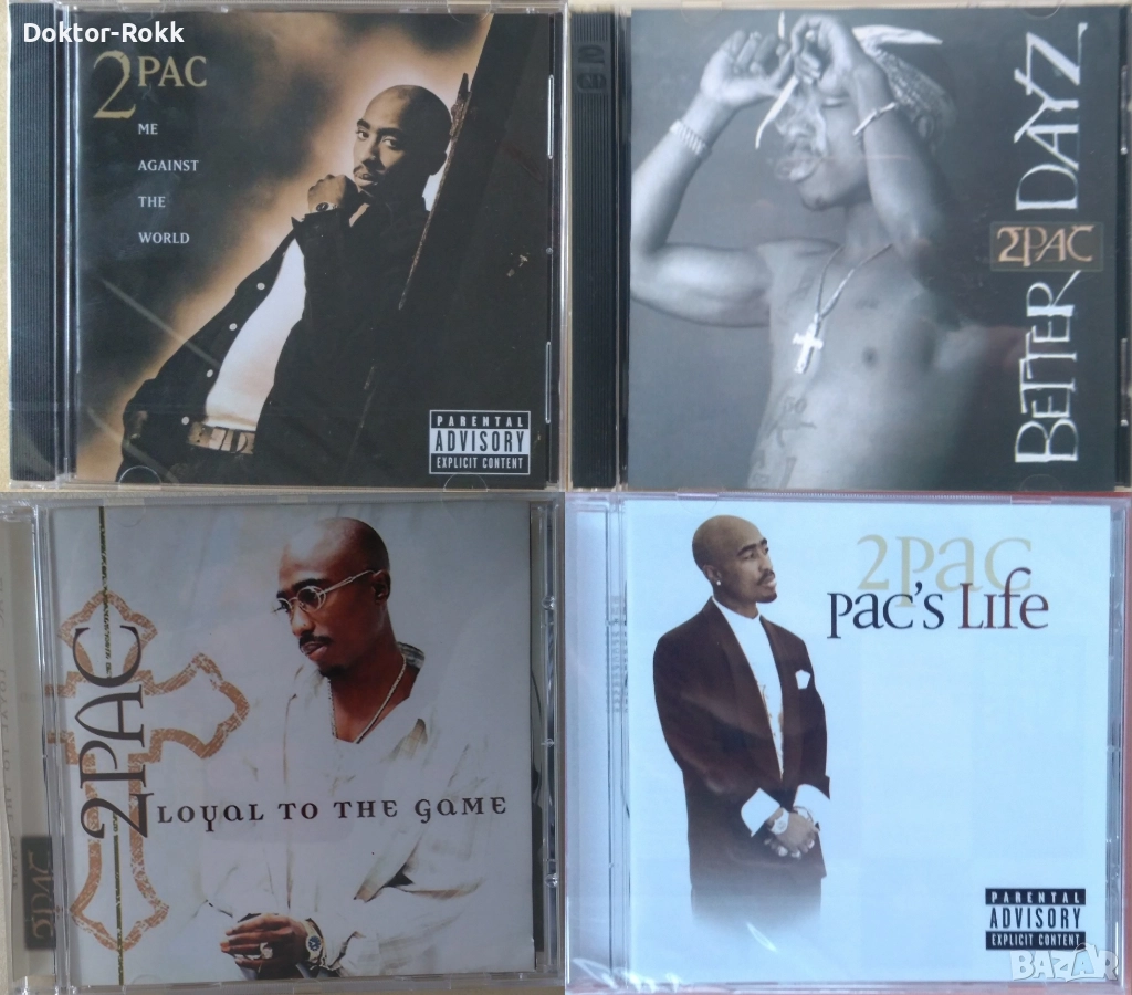 2Pac - оригинални и неофициални дискове, снимка 1