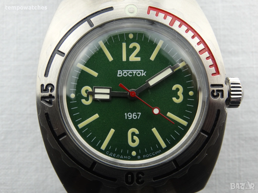 ВОСТОК АМФИБИЯ АВТОМАТИЧЕН ref: 90082А, снимка 1