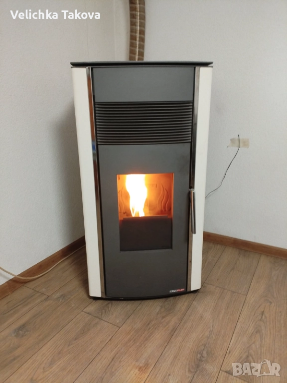 Суха прелетна Камина Алфа Плам 8kw, снимка 1