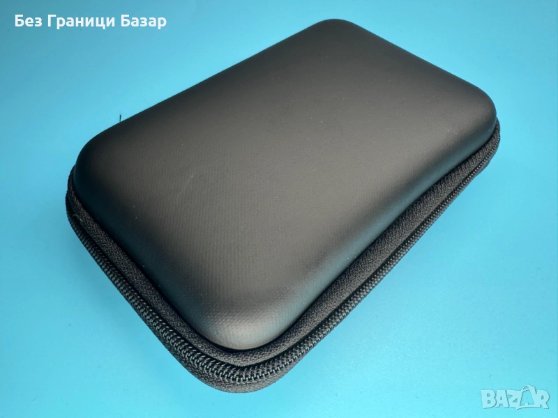 Нов твърд Компактен EVA калъф за MP3 плейър, USB и малки аксесоари, снимка 1