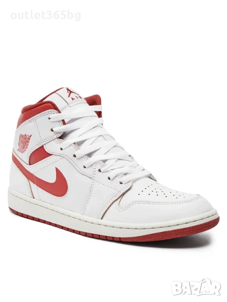 Nike - Air Jordan 1 Mid Se FJ3458 160 Бял №40.5 Оригинал Код 276, снимка 1