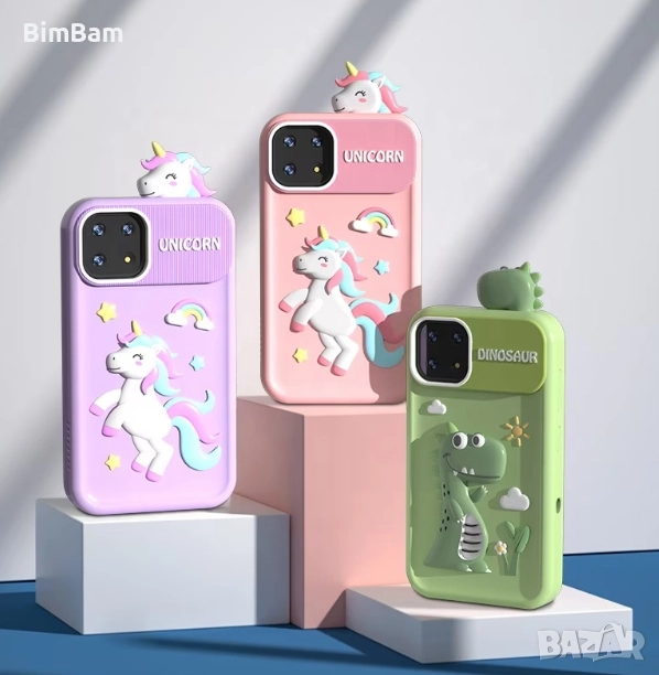 Детски смартфон с калъф с динозавър, 2.8" / Разпродажба, снимка 1