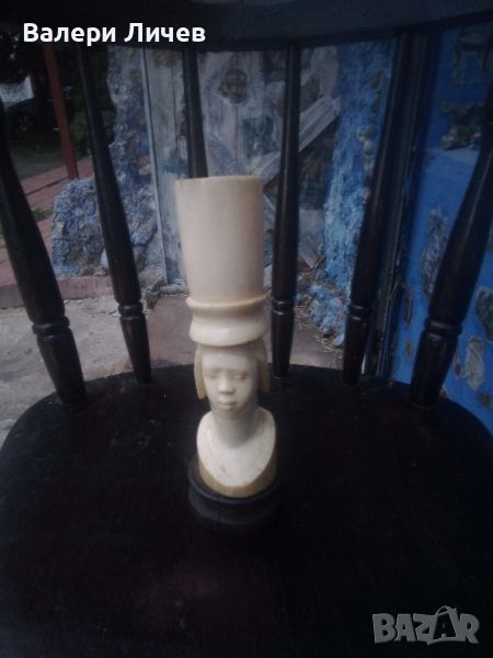 Статуетка или ваза от слонова кост , снимка 1