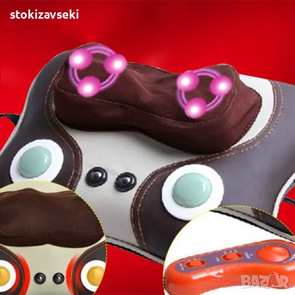 Масажна възглавница загряваща , снимка 1