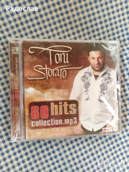 нов аудио диск Тони Стораро  60 песни, снимка 1