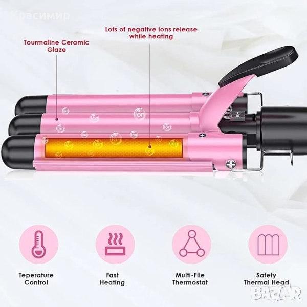 Ретро преса за коса 25 mm, снимка 1