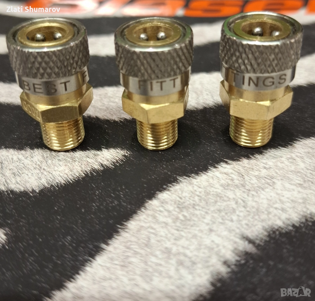 Бързи връзки зареждане с въздух за Gamo Arrow Magnum  BEST Fittings - United Kingdom, снимка 1