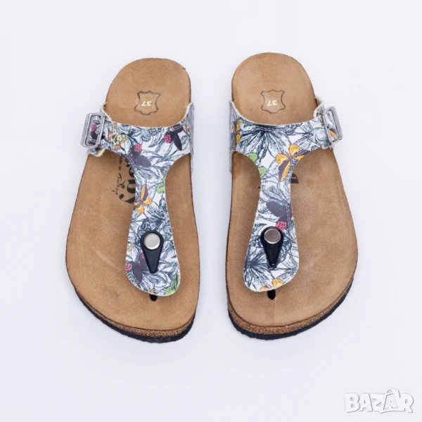 🥁 Намаление - Летни ортопедични чехли с велурена стелка | Марка Tuasolea, снимка 1