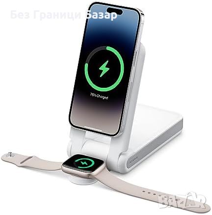 Нов Power Bank OtterBox за iPhone/Apple Watch 10,000mAh Безжично Зареждане 20W, снимка 1