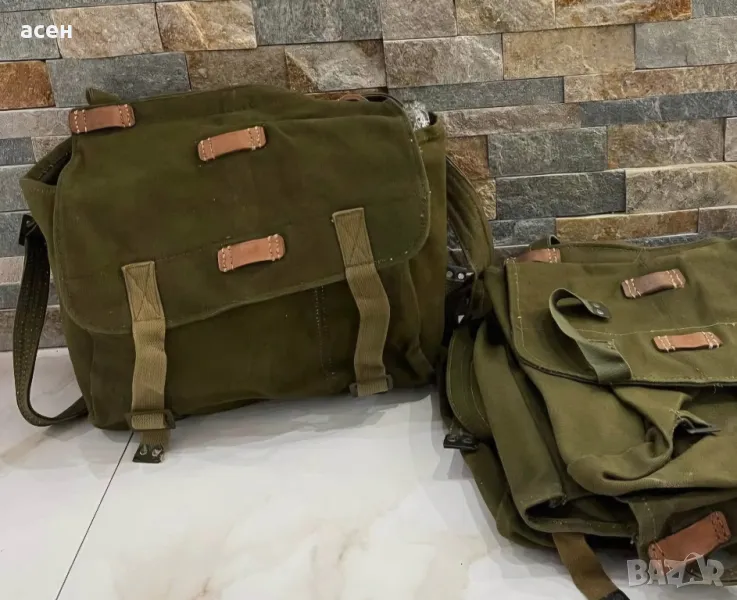 Раници за рамо, от здрав брезент , снимка 1