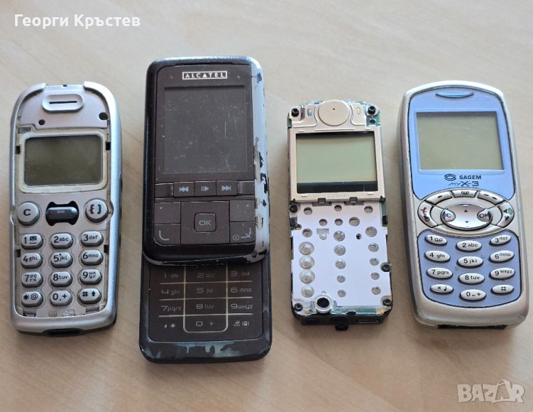 Alcatel OT311 и C825, Motorola C330 и Sagem X-3 - за ремонт или части, снимка 1