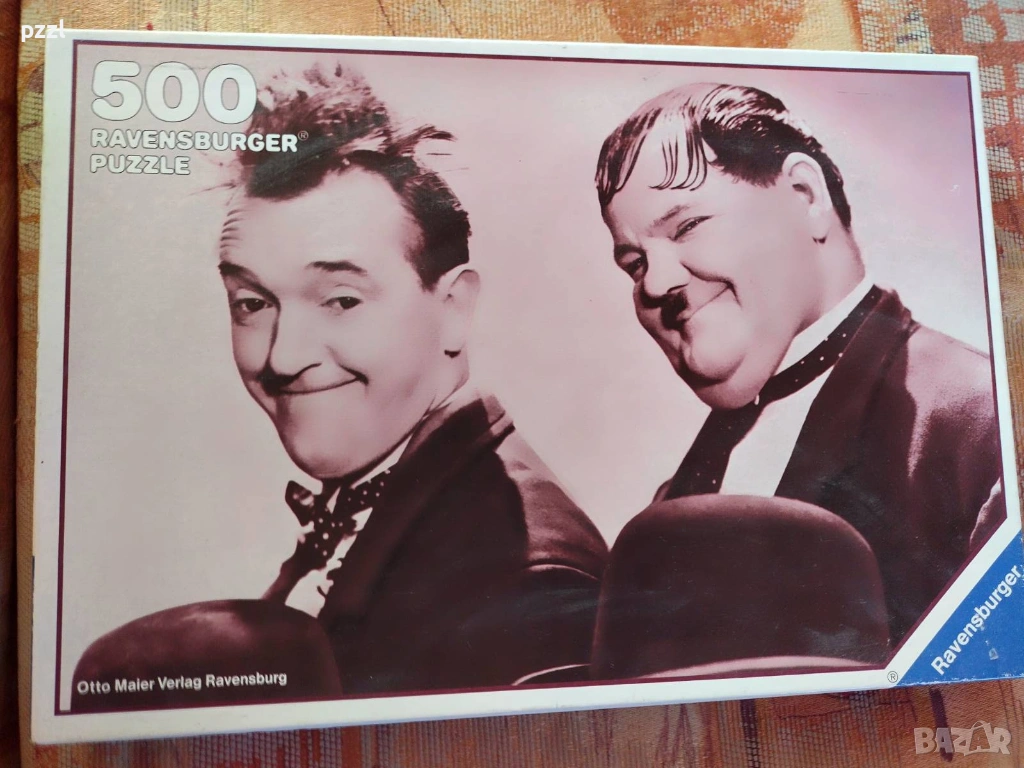 Пъзел "Lauer and Hardy” Ravensburger 1986г. 500 части, снимка 1