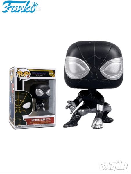 Funko POP Фигурка SpiderMan Спайдърмен Black, снимка 1