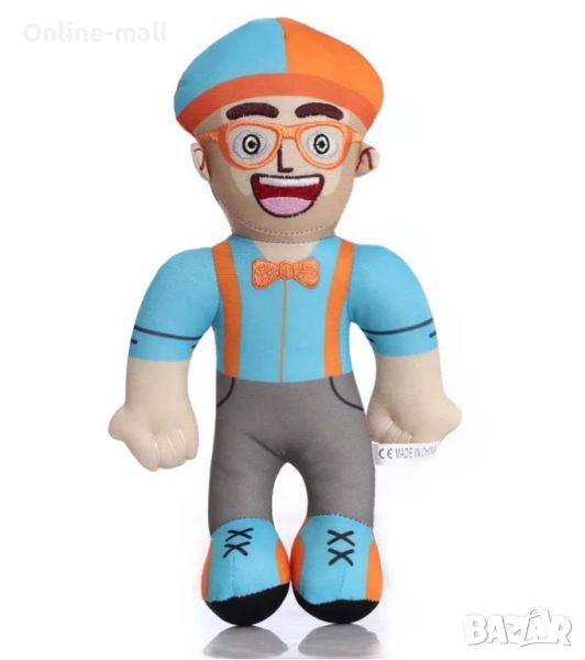 Плюшена играчка Блипи плюшен Blippi, 30см, снимка 1