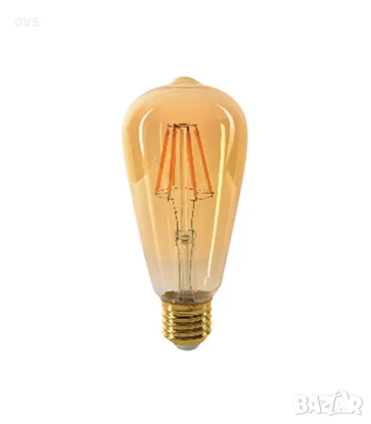 LED крушка 8W ST64 2500K филамент VITO E27, снимка 1