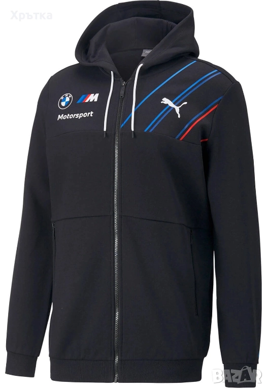 Puma BMW Motorsport Team Hoodie - Оригинално мъжко горнище, снимка 1