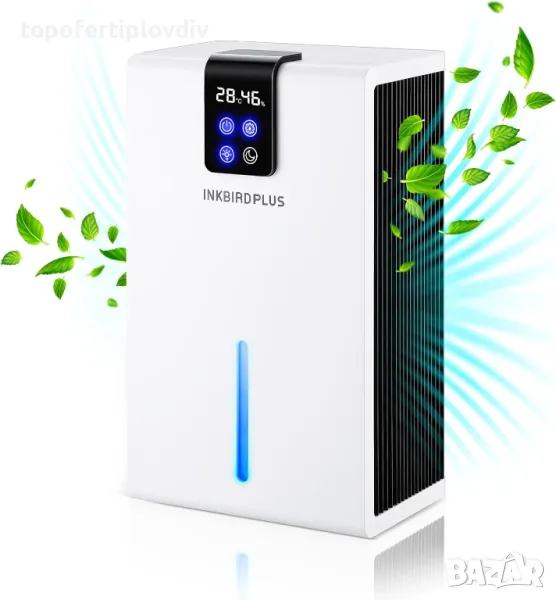 Влагоабсорбатор/влагоуловител INKBIRDPLUS 2800ML,Гаранция, снимка 1