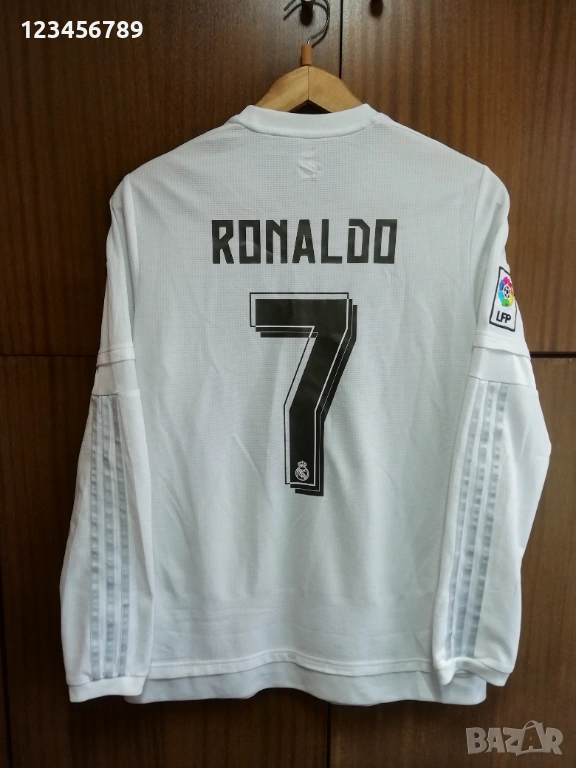 Real Madrid Ronaldo 2015/2016 adidas оригинална тениска фланелка екип Реал Мадрид Кристиано Роналдо , снимка 1