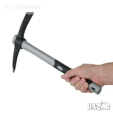 Кирка Mini, 400 g, дръжка фибростъкло гумирана, 385 мм, снимка 1