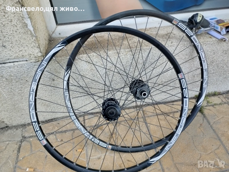 26 цола капли за велосипед колело предна ос 15 на 100,, снимка 1