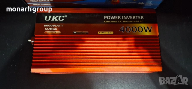 Инвертор UKC-4000W/12-220V, снимка 2 - Друга електроника - 53894753
