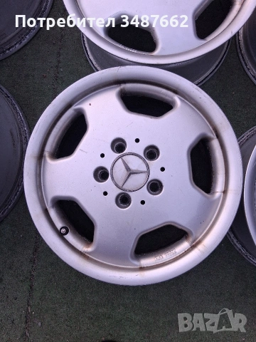 15цола за Мерцедес 7j×15 ет37 5×112 ц.66.6мм , снимка 4 - Гуми и джанти - 53829382