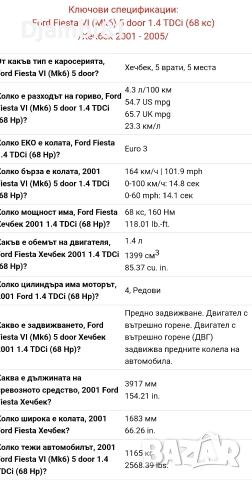 Продавам Форд фиеста 1.4 tdci-70 к.с 2003 год., снимка 13 - Автомобили и джипове - 53807951