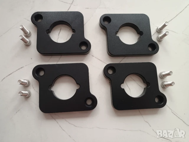 Декоративни адаптори алуминиеви, за VAG бобини комплект, 4-пинови, капачки за бобини, адаптер