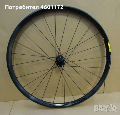 Предно Колело - Mavic XA Elite Carbon MTB Front Wheel 27.5” - 15x100mm - Hookless, снимка 1