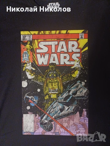 Тениска размер L, STAR WARS, снимка 2 - Тениски - 53142564