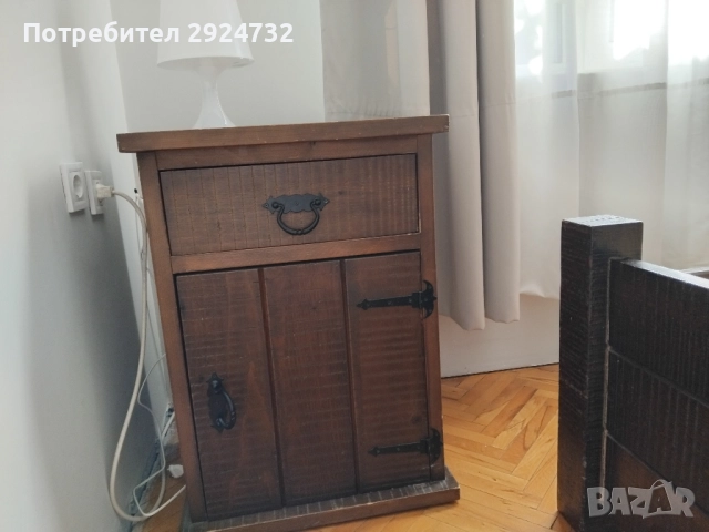 Комплект спалня -масив,запазена , снимка 3 - Други стоки за дома - 52587166