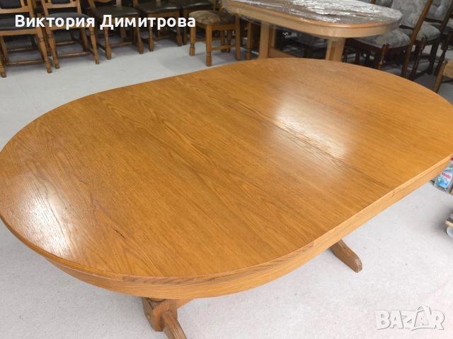 Разтегателна трапезна маса 3,60 м. , снимка 6 - Маси - 52877208