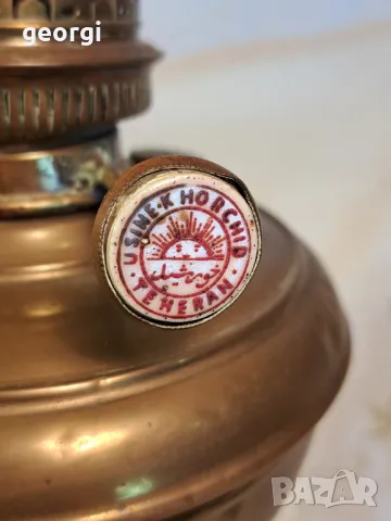 Ретро газена лампа Отто Мюллер   7/3, снимка 4 - Колекции - 49812203