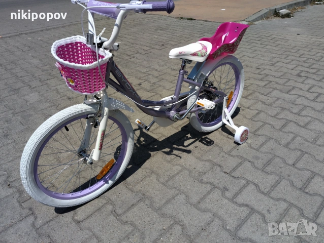 BYOX Велосипед 20" Fashion Girl люляк, снимка 7 - Велосипеди - 53559520