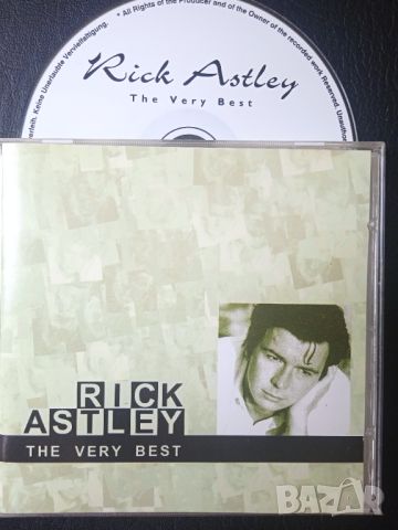 Rick Astley – The Very Best - матричен диск музика