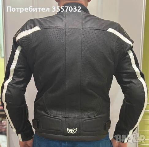 Мото екип 2 части Berik Race Dep 2 - размер 54 почти нов , снимка 4 - Аксесоари и консумативи - 54271926