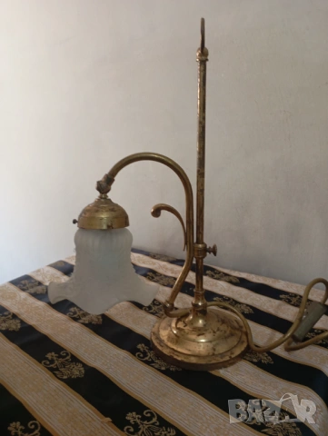 Настолна лампа в стил арт нуво0, снимка 5 - Настолни лампи - 53754909