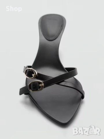 👡 Сандали на ток на Zara , снимка 3 - Сандали - 53781009