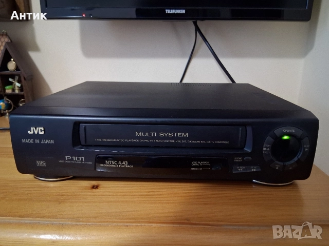 Видео Рекордер JVC P 101 Multy System Made in Japan, снимка 4 - Други ценни предмети - 52470482