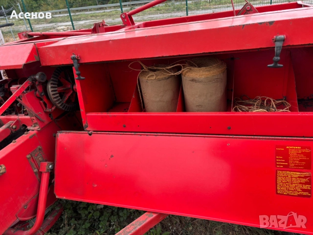 Сламопреса Велгер АП61 Балировачка Welger AP61, снимка 7 - Селскостопанска техника - 47409817