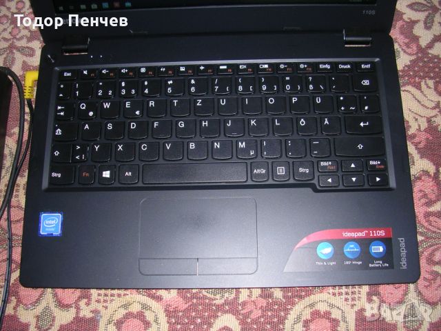 Lenovo Ideapad 110S - Dual Core, 2 GB RAM, 32 GB MMC, 5 ч. батерия, снимка 3 - Лаптопи за дома - 46400713