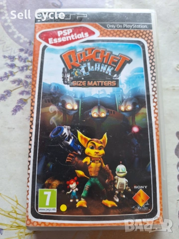 ✅ИГРА ЗА PSP RATCHET & CLANK: SIZE MATTERS❗