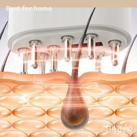 Електрически апликатор за масло за коса Opossum 2 в 1 , снимка 3 - Друга електроника - 52693165