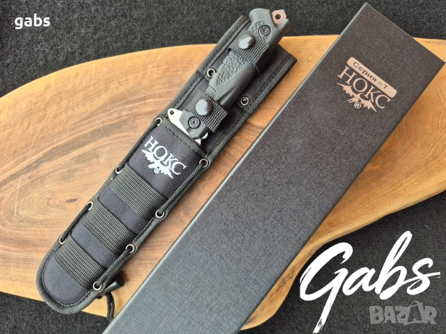 Нож НОКС Антей 3 с тактическа кания, снимка 11 - Ножове - 53571832