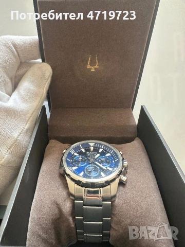Bulova Marine Star Chronograph , снимка 2 - Мъжки - 53648399